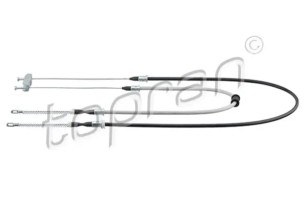 жило, ръчна спирачка TOPRAN              