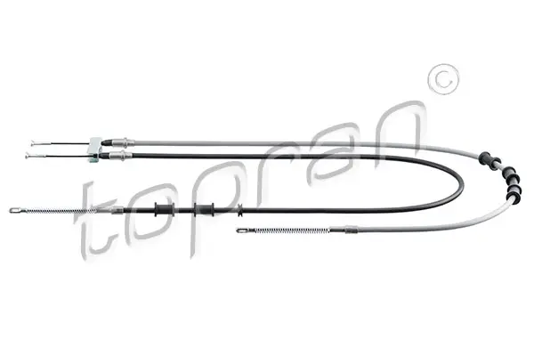 жило, ръчна спирачка TOPRAN              
