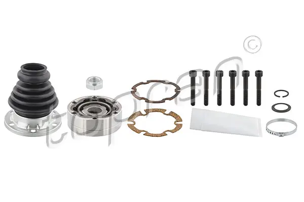 каре комплект, полуоска TOPRAN              