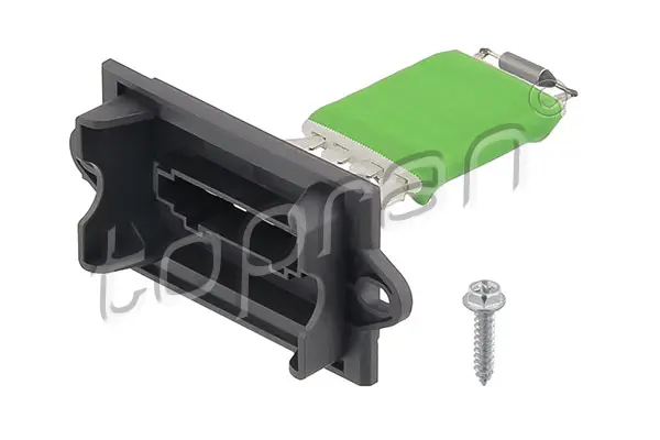 съпротивление, вентилатор за вътрешно пространство TOPRAN              