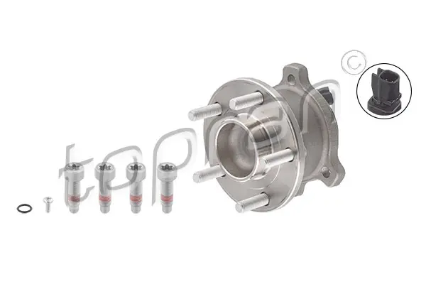 комплект колесен лагер TOPRAN              