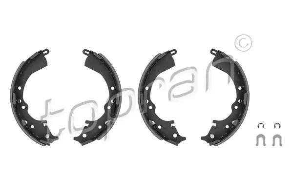 комплект спирачна челюст TOPRAN              
