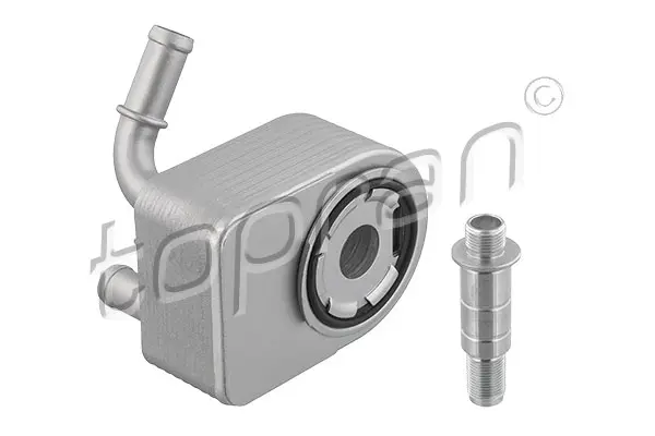 маслен радиатор, двигателно масло TOPRAN              