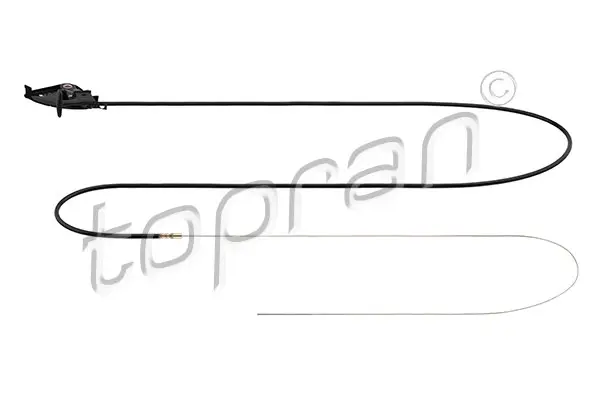 жило за капака на двигателя TOPRAN              