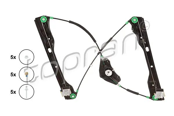 стъклоподемник TOPRAN              