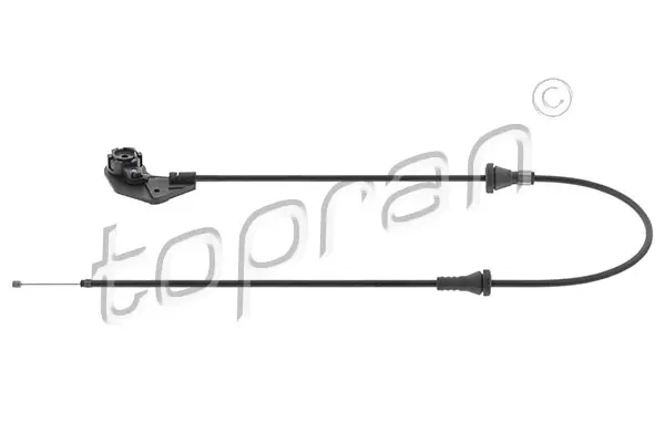 жило за капака на двигателя TOPRAN              