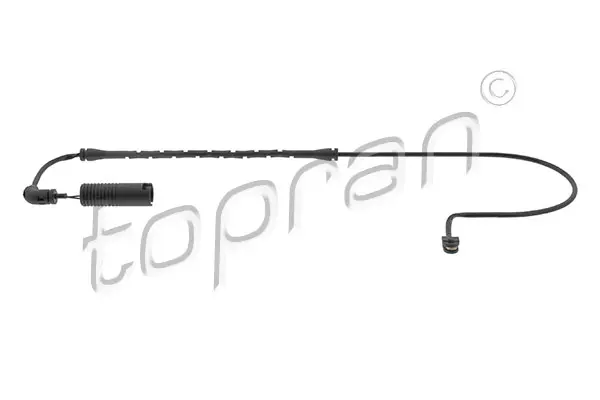 датчик, износване на накладките TOPRAN              