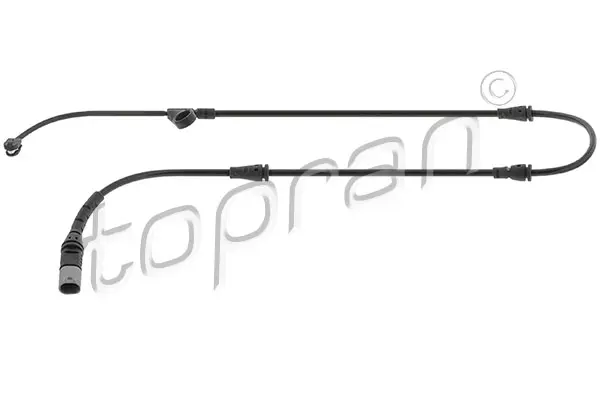 датчик, износване на накладките TOPRAN              