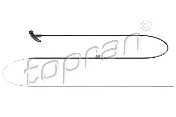 жило за капака на двигателя TOPRAN              