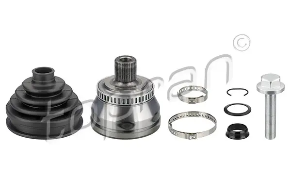 каре комплект, полуоска TOPRAN              