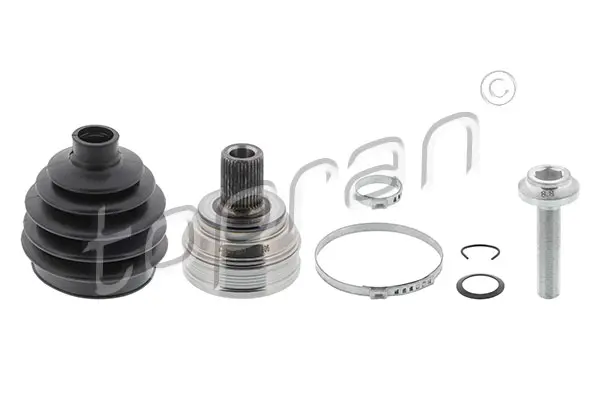 каре комплект, полуоска TOPRAN              