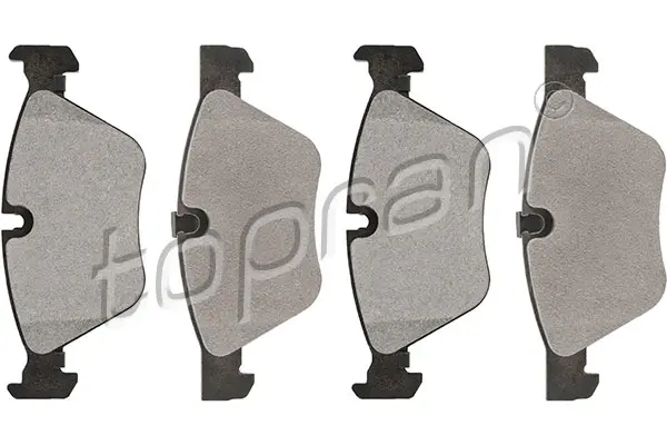 комплект спирачно феродо, дискови спирачки TOPRAN              