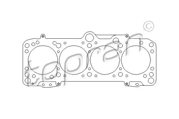 гарнитура, цилиндрова глава TOPRAN              
