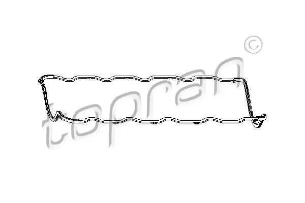 уплътнение, маслена вана (картер) TOPRAN              