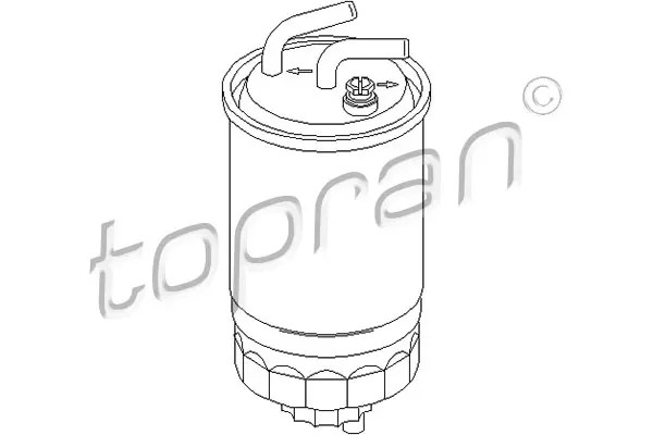 горивен филтър TOPRAN              