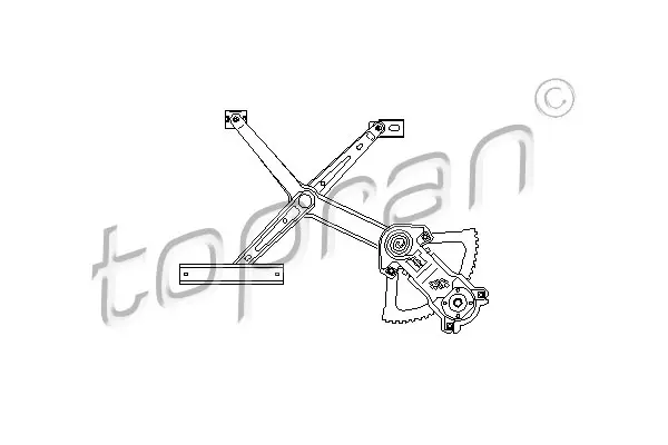 стъклоподемник TOPRAN              