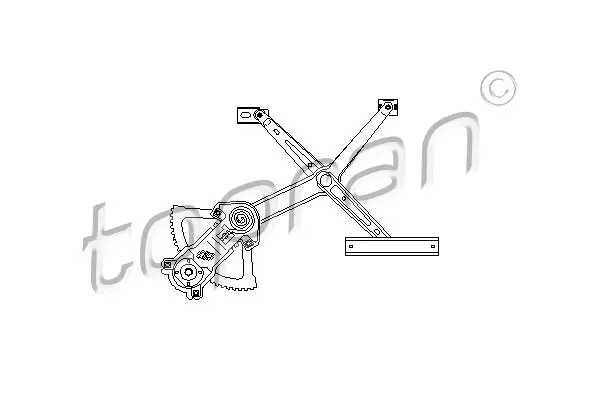 стъклоподемник TOPRAN              