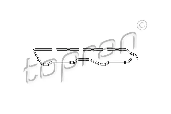 гарнитура, капак на цилиндрова глава TOPRAN              