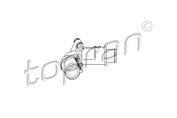 въздуховод за турбината TOPRAN              