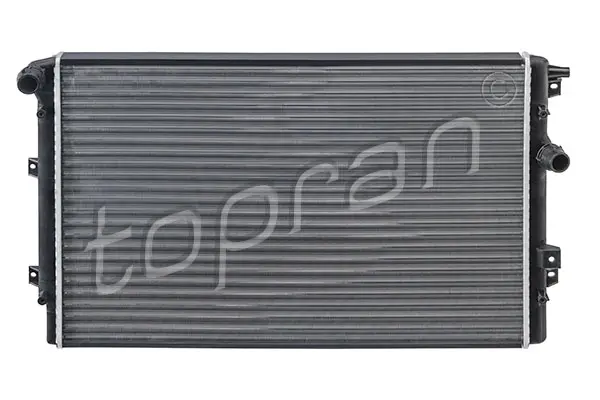 радиатор, охлаждане на двигателя TOPRAN              