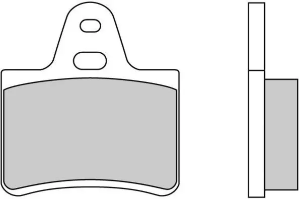 комплект спирачно феродо, дискови спирачки E.T.F.              