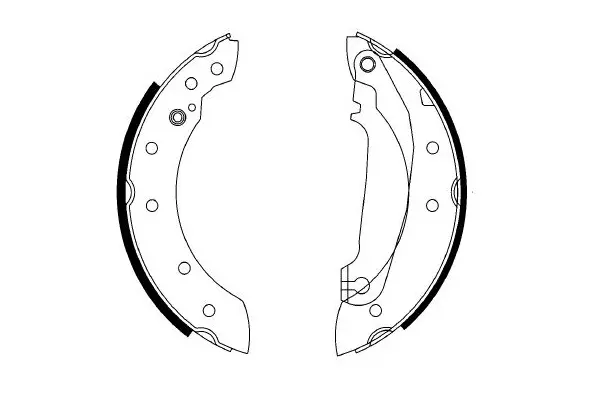 комплект спирачна челюст E.T.F.              