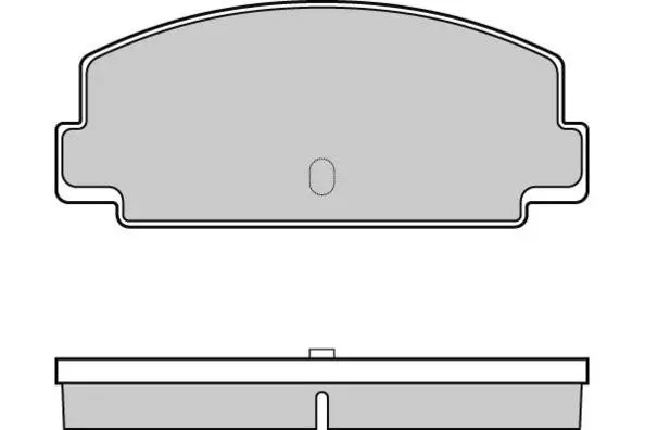 комплект спирачно феродо, дискови спирачки E.T.F.              