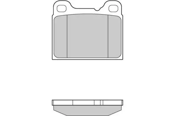 комплект спирачно феродо, дискови спирачки E.T.F.              