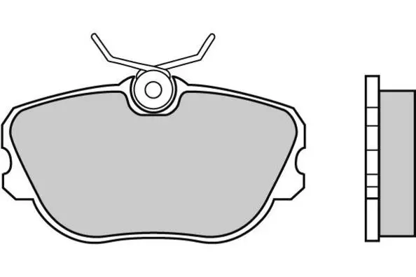 комплект спирачно феродо, дискови спирачки E.T.F.              