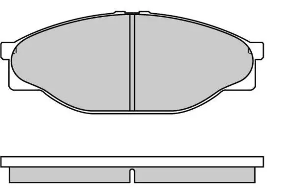 комплект спирачно феродо, дискови спирачки E.T.F.              