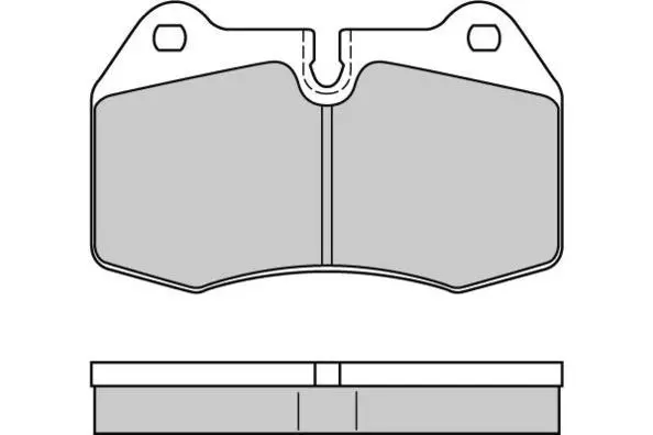 комплект спирачно феродо, дискови спирачки E.T.F.              