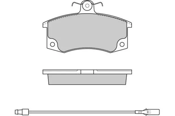 комплект спирачно феродо, дискови спирачки E.T.F.              