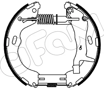 комплект спирачна челюст CIFAM               