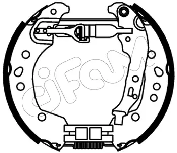комплект спирачна челюст CIFAM               