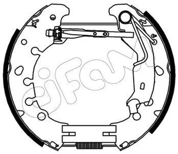 комплект спирачна челюст CIFAM               