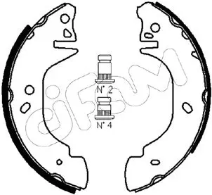 комплект спирачна челюст CIFAM               