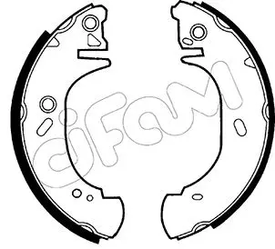 комплект спирачна челюст CIFAM               