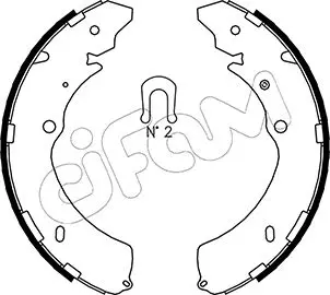 комплект спирачна челюст CIFAM               