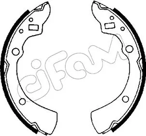 комплект спирачна челюст CIFAM               