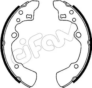 комплект спирачна челюст CIFAM               