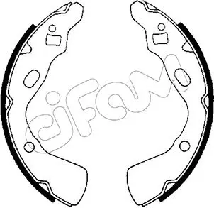 комплект спирачна челюст CIFAM               
