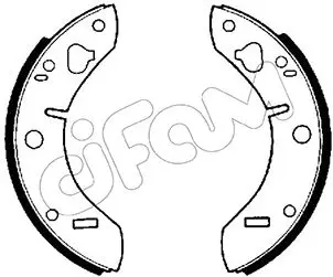комплект спирачна челюст CIFAM               