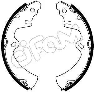 комплект спирачна челюст CIFAM               
