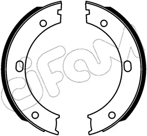 комплект спирачна челюст, ръчна спирачка CIFAM               