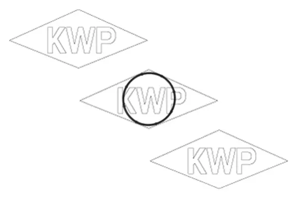 водна помпа, охлаждане на двигателя KWP                 