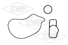 Водна помпа, охлаждане на двигателя KWP