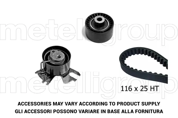 комплект ангренажен ремък KWP                 