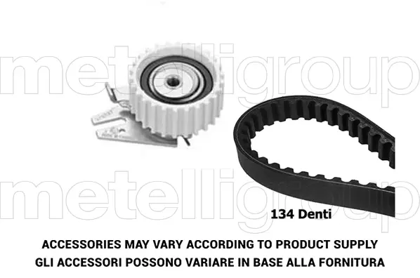 комплект ангренажен ремък KWP                 
