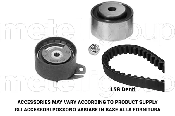комплект ангренажен ремък KWP                 
