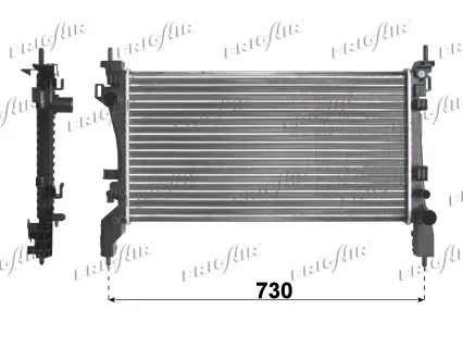 радиатор, охлаждане на двигателя FRIGAIR             